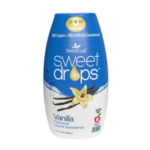 Sweetleaf Stevia, Sweet Drops Vanilla, Vanilla 1.7 Oz