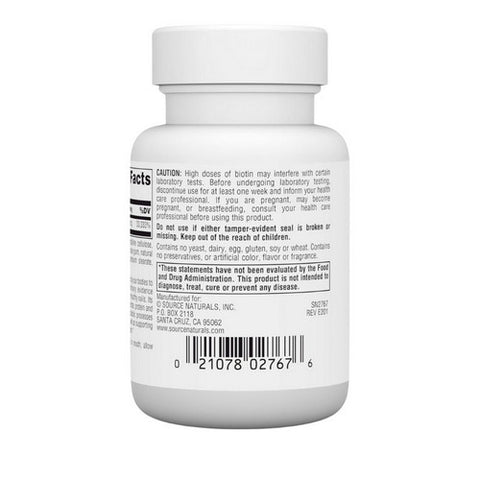 Source Naturals, Biotin, 10 000 mg, 120 Tabs