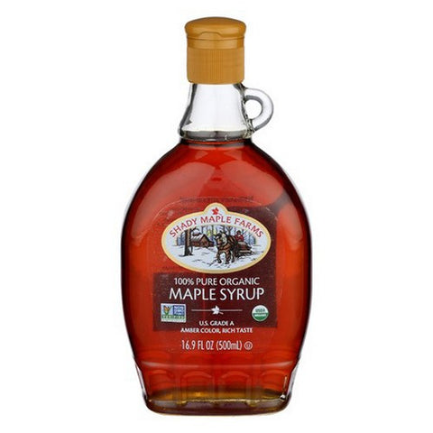 Shady Maple Farm, Organic Pure Syrup, 16 Oz(Case Of 12)