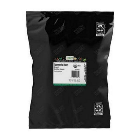 Frontier Coop, Organic Ground Turmeric Root, 16 Oz