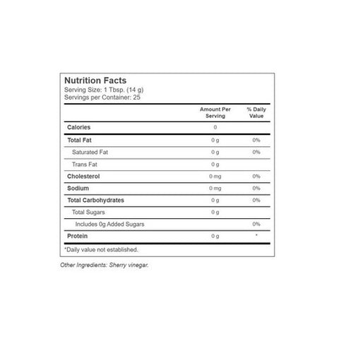 Napa Valley Naturals, White Oak Aged Sherry Vinegar, 12.7 Oz(Case Of 6)