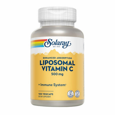 Solaray, Liposomal Vitamin C, 500 mg, 100 Veg Caps
