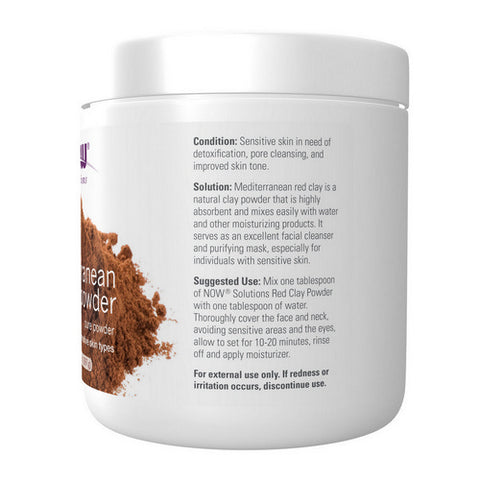 Now Foods, Moroccan Red Clay Powder, 14 Oz