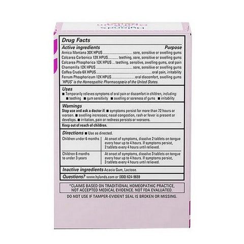 Hylands, Baby Oral Pain Relief, 125 Tabs