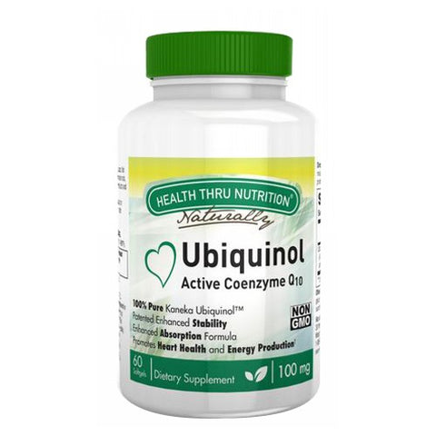 Health Thru Nutrition, Ubiquinol Coq10, 100 mg, 120 Softgel