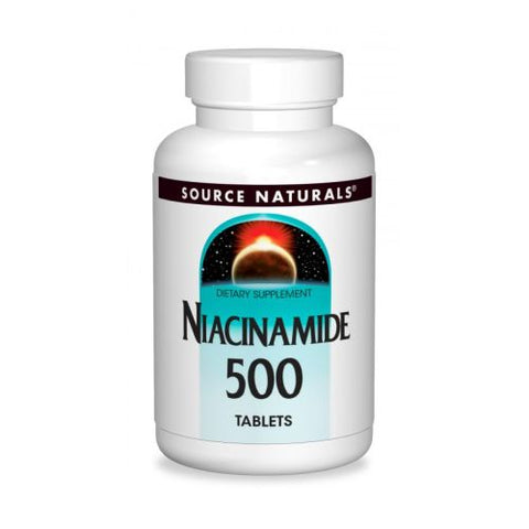Niacinamide 60 Tabs by Source Naturals