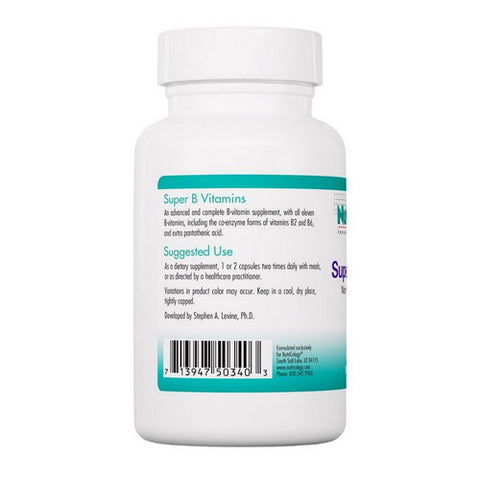 Nutricology/ Allergy Research Group, Super B Vitamins, 120 Veg Caps