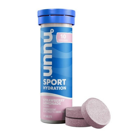 Nuun, Natural Electrolyte Enhanced, Strawberry Lemonade 10 Tabs