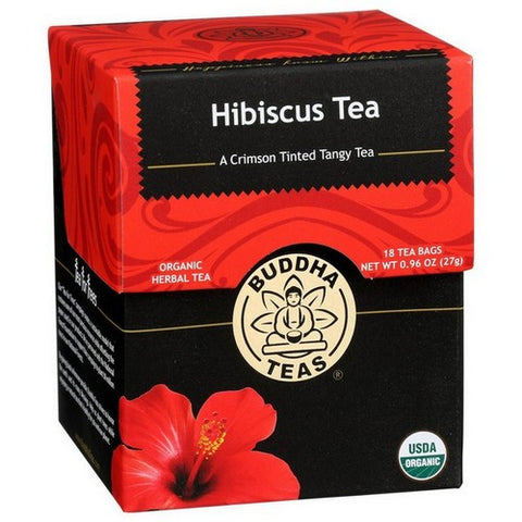 Buddha Teas, Organic Hibiscus Tea, 18 Bags