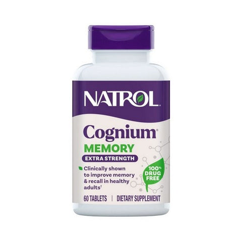 Natrol, Cognium Memory Extra Strength, 400 mg, 60 Tabs