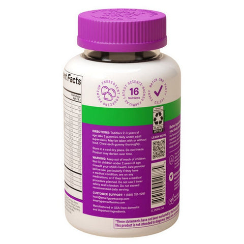 SmartyPants, Complete Toddler Multivitamin, 60 Count