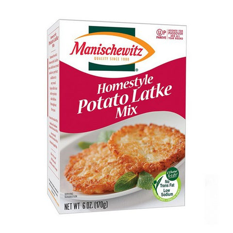 Manischewitz, HomeStyle Potato Latke Mix, 6 Oz(Case Of 6)