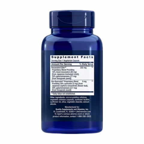 Life Extension, Optimized Resveratrol Elite, 60 Veg Caps