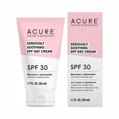 Acure, Soothing SPF 30 Face Cream, 1.7 Oz