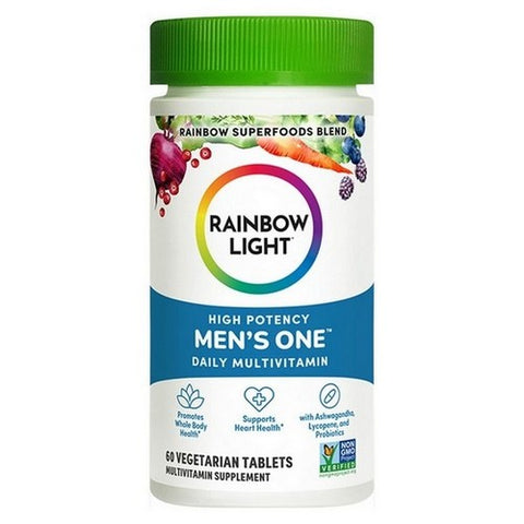 Rainbow Light, High Potency Men's One Daily Multivitamin, 60 Tablets