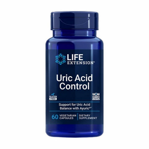 Life Extension, Uric Acid Control, 60 Veg Caps