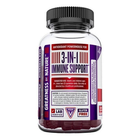 Zhou Nutrition, Elder-Mune, 60 Vegan Gummines