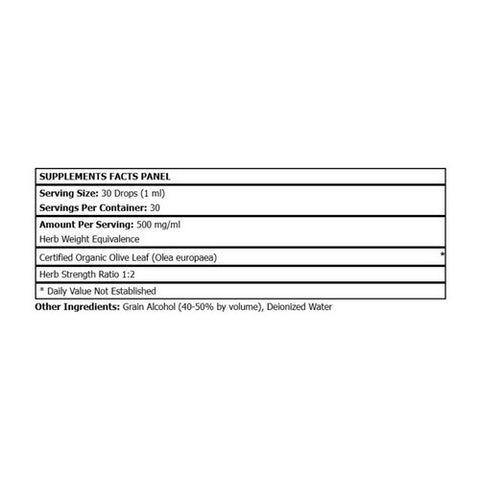 L. A .Naturals, Olive Leaf Organic, 1 Oz