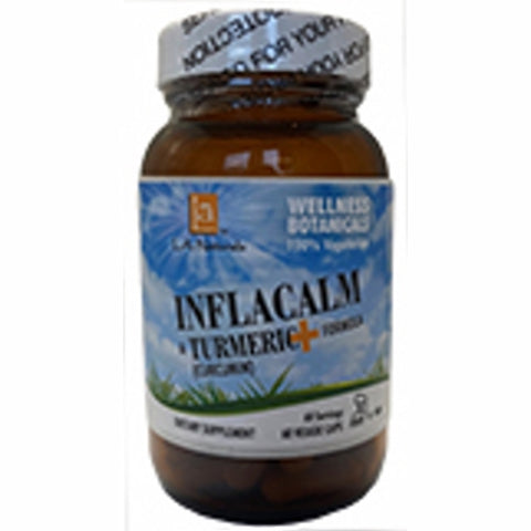 L. A .Naturals, Inflacalm Raw Formula, 60 Veg Caps