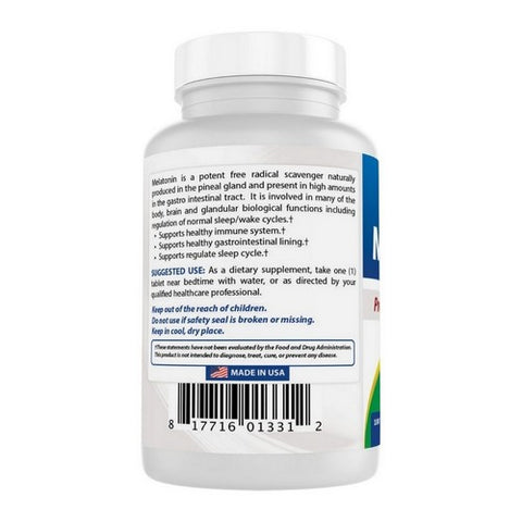 Best Naturals, Melatonin, 5 mg, 180 Tabs