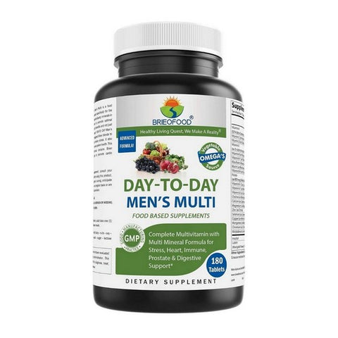 Briofood, Day-To-Day Men's MultiVitamin, 180 Tabs