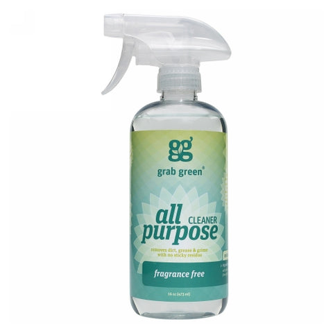 Grab Green, All Purpose Cleaner Fragrance Free, 16 Oz