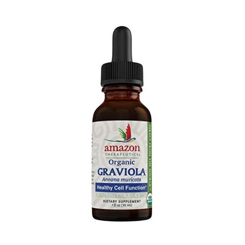 Amazon Therapeutic Laboratories, Organic Graviola Liquid Extract, 4 Oz