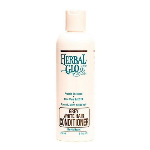 Herbal Glo, Grey White Hair Conditioner, 8.5 Oz