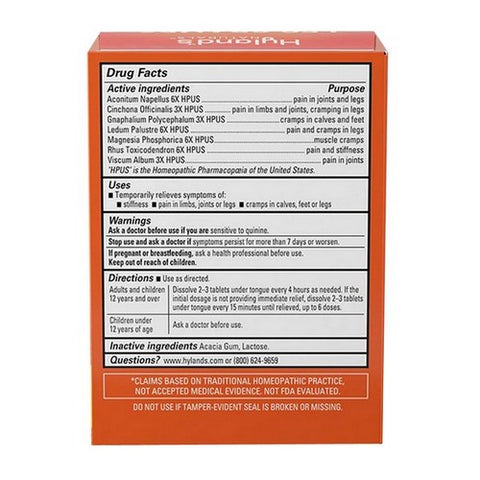 Hylands, Leg Cramps, 100 tabs