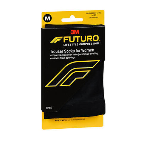 3M, Futuro Lifestyle Compression Trouser Socks for Women, 1 Each