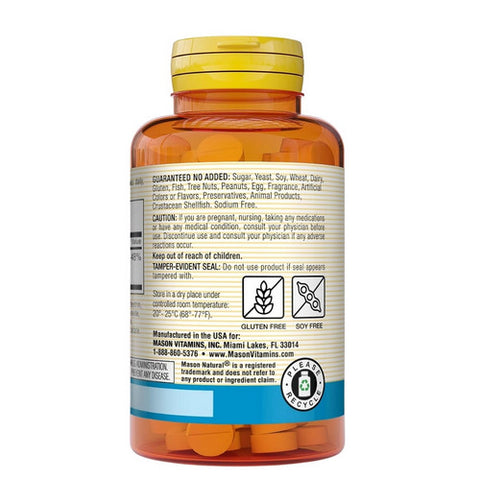 Mason, Natural Magnesium Tablets, 100 Tabs