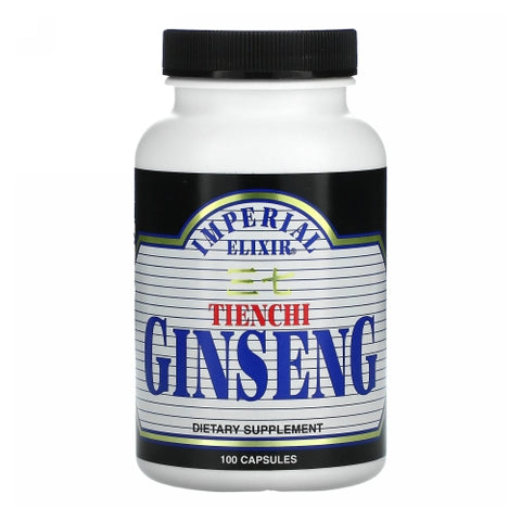 Imperial Elixir / Ginseng Company, Tienchi Ginseng, 100 Caps