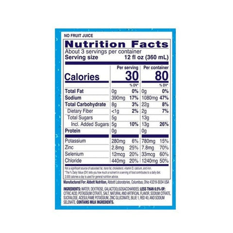 Pedialyte, Advanced Care With Immune Support Electrolyte Solution Blue Raspberry, 33.8 Oz