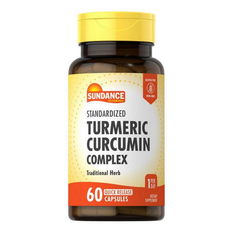 Sundance, Turmeric Curcumin Complex Quick Release Capsules, 60 Caps