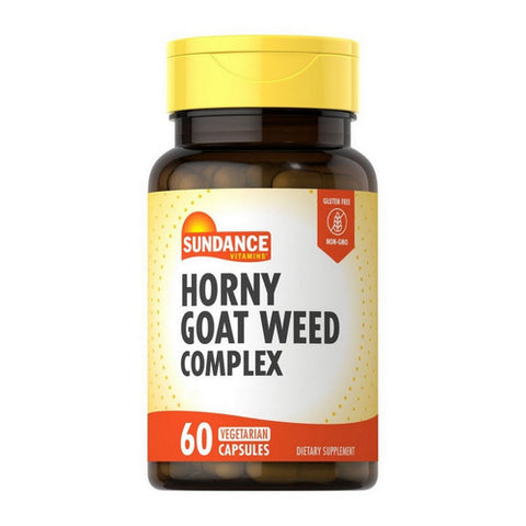 Sundance, Vitamins Horny Goat Weed Complex Capsules, 60 Caps