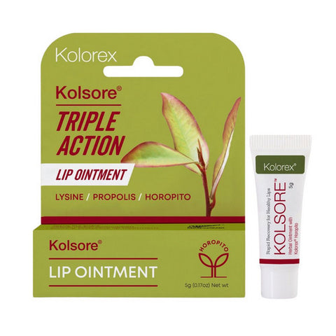 Kolorex, Kolsore Triple Action Lip Ointment, 5 Grams