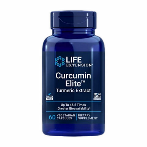 Life Extension, Curcumin Elite Turmeric Extract, 60 Veg Caps