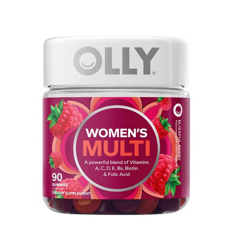 Olly, The Perfect Women's Multi, Blissful Berry 90 Gummies