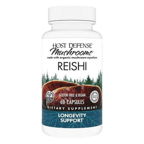 Host Defense, Reishi Capsules, 60 Cap