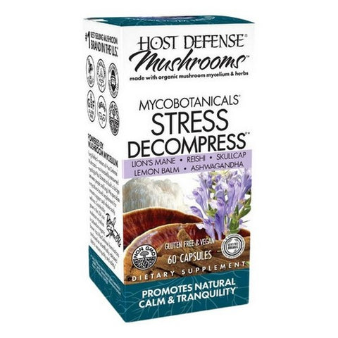 Host Defense, MycoBotanicals Stress Decompress Capsules, 60 Cap