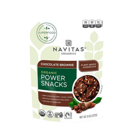 Navitas Organics, Organic Power Snack, Chocolate Cacao 8 oz