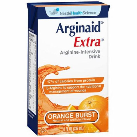 Nestle Healthcare Nutrition, Arginine Supplement Orange Burst Flv 8 oz, 8 Oz