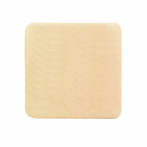 McKesson, Thin Foam Dressing 6 X 6 Inch With Border Film Backing Silicone Gel 4894, Case Of 20