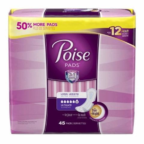 Poise, Bladder Control Pad 15.9 Inch, Case Of 2