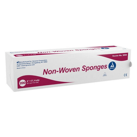 Dynarex, NonWoven Sponge, Case Of 20