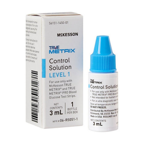 McKesson, Blood Glucose Control Solution, Case Of 24