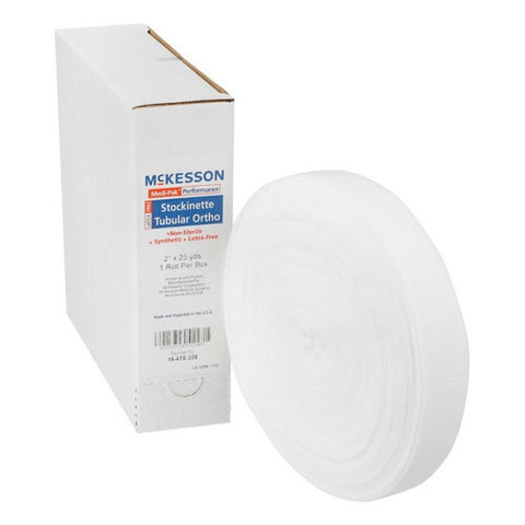 McKesson, Stockinette Tubular McKesson 2 Inch X 25 Yard Polyester NonSterile, Count of 12