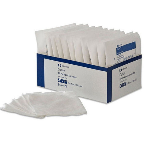 Cardinal, Nonwoven Sponge 4 X 4 Inch 4-Ply Sterile 8047, 1 Pack