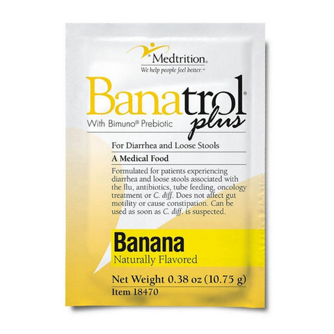 Medtrition, Oral Supplement Banatrol  Plus Banana Flavor 5 Gram Container Individual Packet Powder, 11 Grams