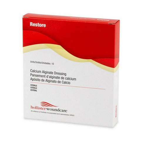 Hollister, Calcium Alginate Dressing Restore 2 X 2 Inch Square Calcium Alginate Sterile, Count of 1